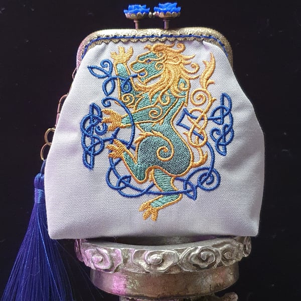 Celtic Majestic Lion Coin Purse 