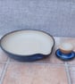Pestle and mortar spice herb grinder stoneware hand thrown pottery ceramic - Image 1