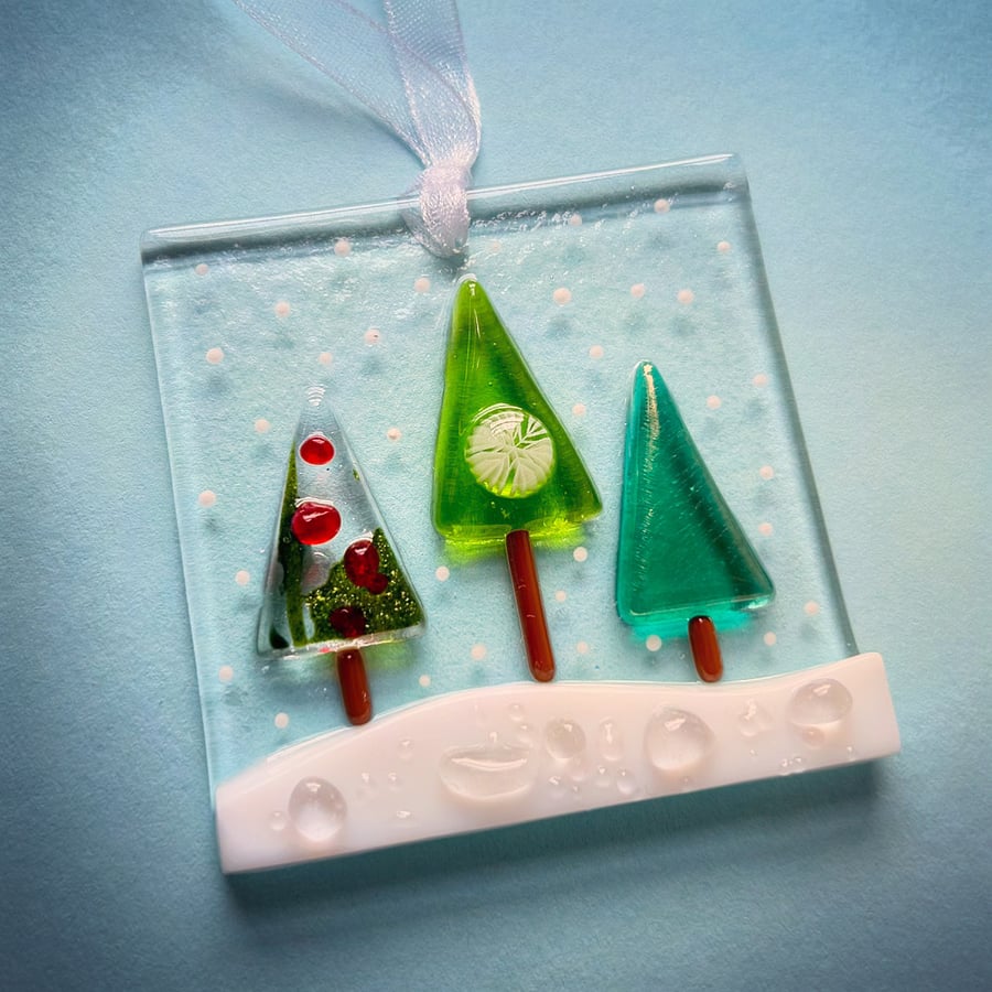 Snow Scene Christmas decoration