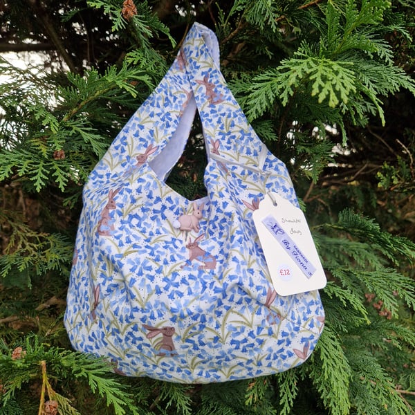 Children's Bunny and Bluebell Shoulder bag 
