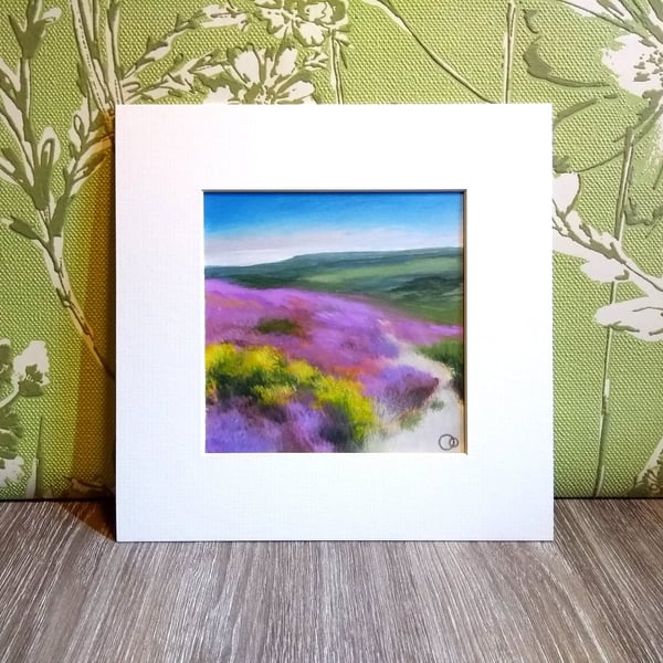 A Ramble in the Countryside Original Acrylic Landscape Painting