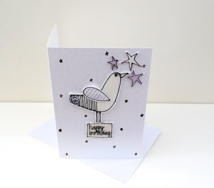 Happy Birthday C6 Blank Card