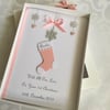 Personalised Baby’s 1st Christmas Card Boxed Daughter Granddaughter Girl First 
