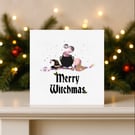 Christmas Card For Witches, Merry Witchmas, Alternative Christmas Card.