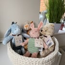 Crotchet handmade baskets