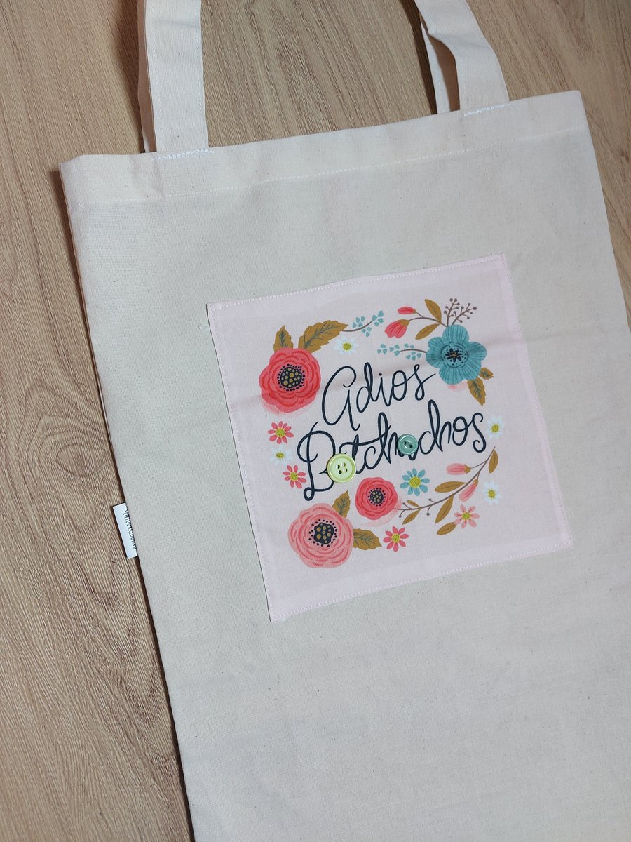 Adios b-tch-chos tote bag 