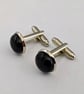 Black onyx cufflinks - Image 3