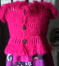 Cherry Fluzzie Flared Dress - Image 1