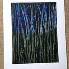 Acrylic tree painting.