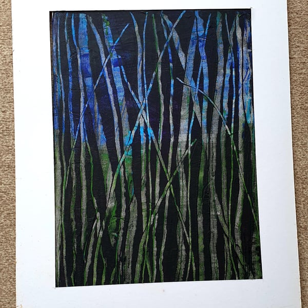 Acrylic tree painting.
