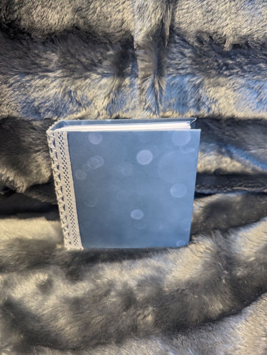 Small Denim Look Notebook or Journal