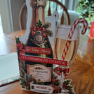 Christmas card Cocktails, Champagne time