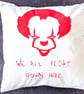 Pennywise "We all float down here" Appliqué Cushion - Image 2