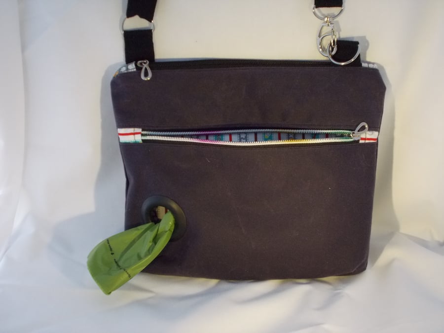 Crossbody travel bag perfect for passports and travel documents - 