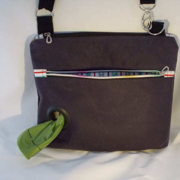 Crossbody travel bag perfect for passports and travel documents - 