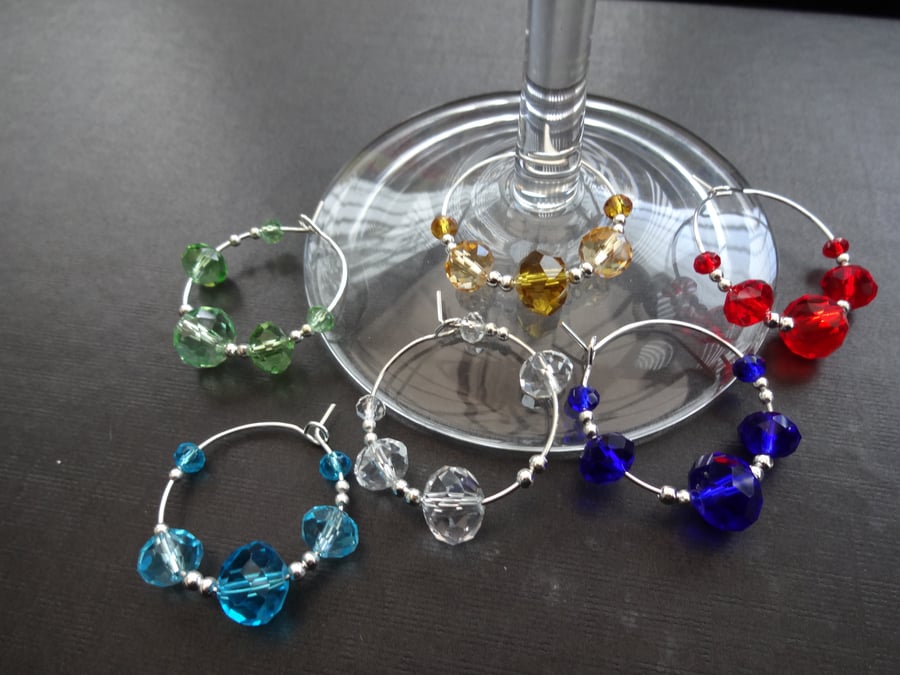Wine Glass Charms   (free UK postage)