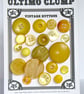 20 Vintage Mixed Yellow Buttons - Image 1