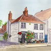 Your House Commissioned in Watercolours