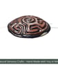 Multisensory finger labyrinth jewellery, Essential oil diffuser necklace red8 - Image 3