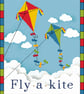 130 - Colourful Fly A Kite - Cross Stitch Pattern - Image 1