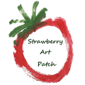 Strawberry Art Patch