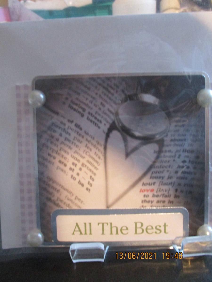 All the Best Wedding Card