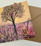 Lone Tree,  Blank Greetings Card