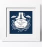 Practically Perfect Personalised Print - 5 colour options - Image 3