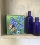 'Orange Tip Butterfly & Bluebells', Original Acrylic Painting, Shelf Sitter  - Image 5