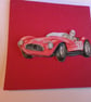 Any occasion card. Decoupage car card. Blank card. Birthday card. Ref 316. - Image 2