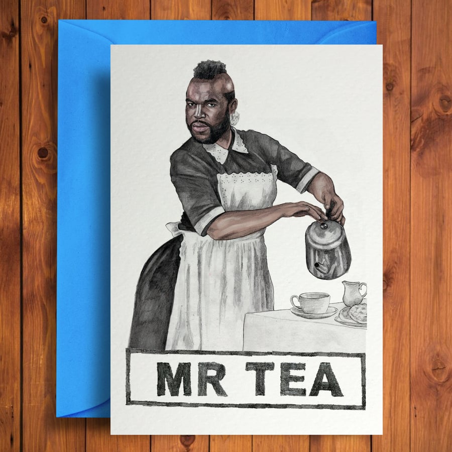 Mr Tea - Funny Birthday Card