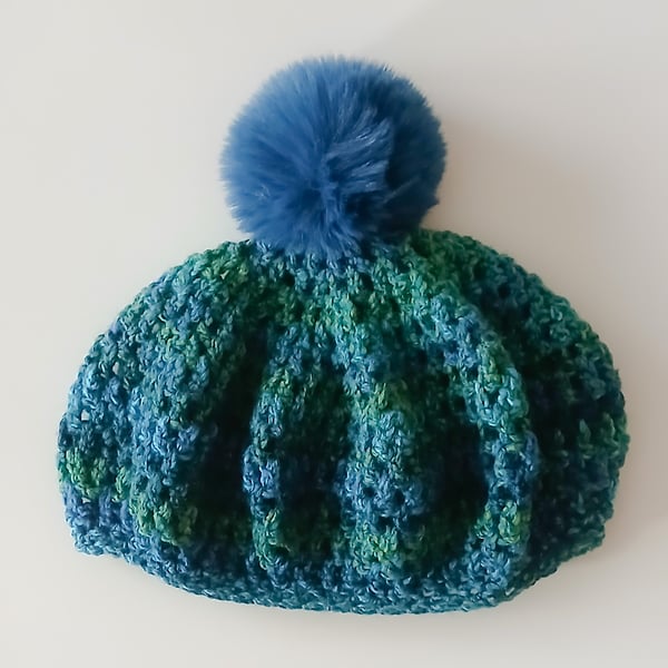 CROCHET PATTERN PDF Azure Seas Hat