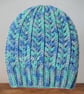 Crocheted Post and V’s Beanie Hat - Image 7