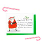 The Christmas briefing card - Image 1