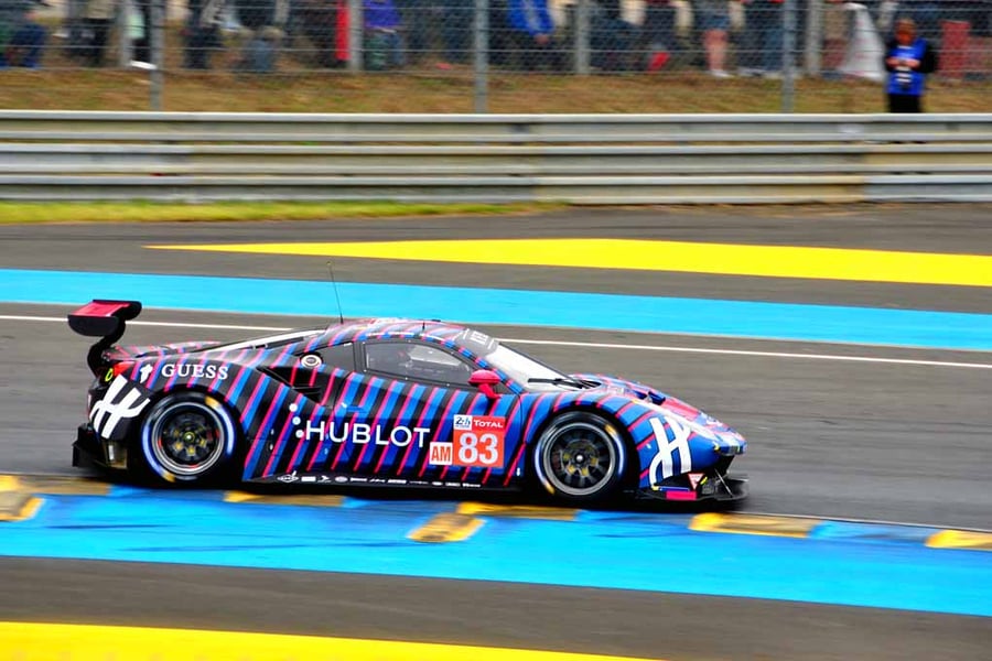 Ferrari 488 GTE no83 24 Hours of Le Mans 2019 Photograph Print