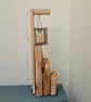 Driftwood table lamp (E14 bulb) with re-purposed tea light lantern - Image 3