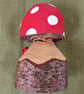Red Toadstool with Ladybird - Image 3