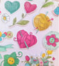 Craft and Hobby themed die cuts, ephemera card topper embellishments - Image 2