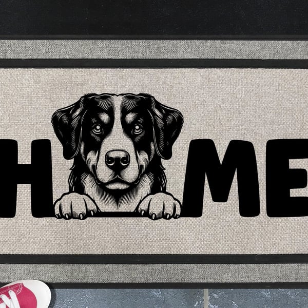 Appenzeller Sennenhund Home Door Mat - All Weather Welcome Mat - 45x70cm 