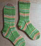 Socks, hand knitted, MEDIUM, adult size 5-6  - Image 4