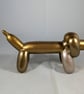 Ceramic Metallic Coloured Balloon Dachshund Dog Animal Figurine Ornament. - Image 4