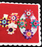 40th birthday card - Floral and Pretty - Image 2