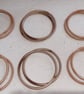 Bag making supplies 6 pairs of circular bag handles