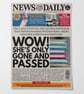 Personalised Exam Pass Gift Newspaper - Image 2