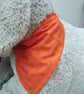 Small dog Bandana snap fastens Orange and Pink - Image 1