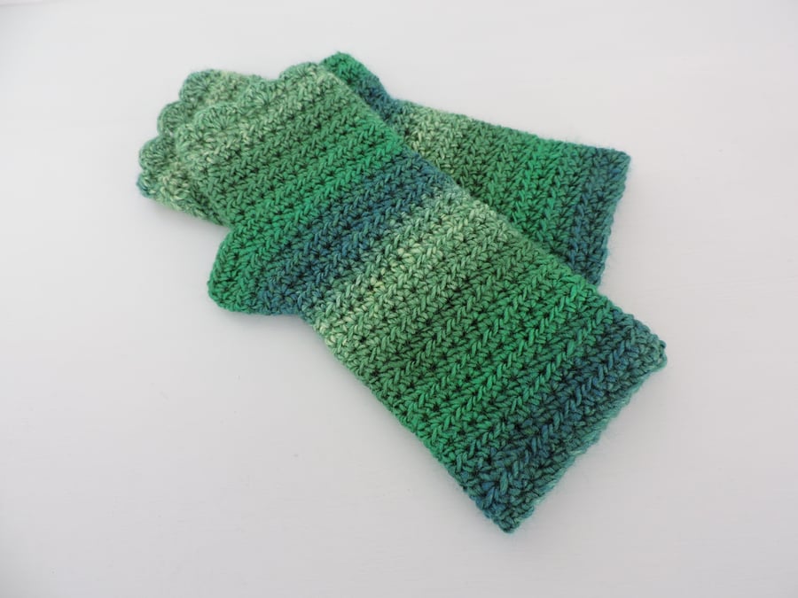 Custom Listing for Sam     2 pairs of fingerless mitts