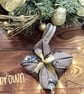 Motorcycle Christmas Folded Fabric Tree Ornament, Biker Tree Decorations - Image 5