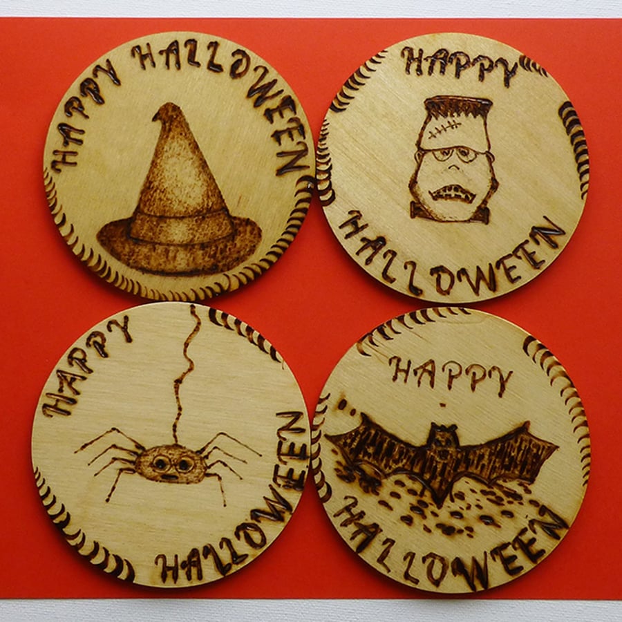 Happy Halloween Coasters