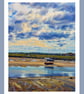 Wells-Next-The Sea Art Greeting Card A5 Size Boats 