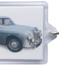 MG Magnette PB 1958 - Keyring with 50x35mm Insert - Car Enthusiast